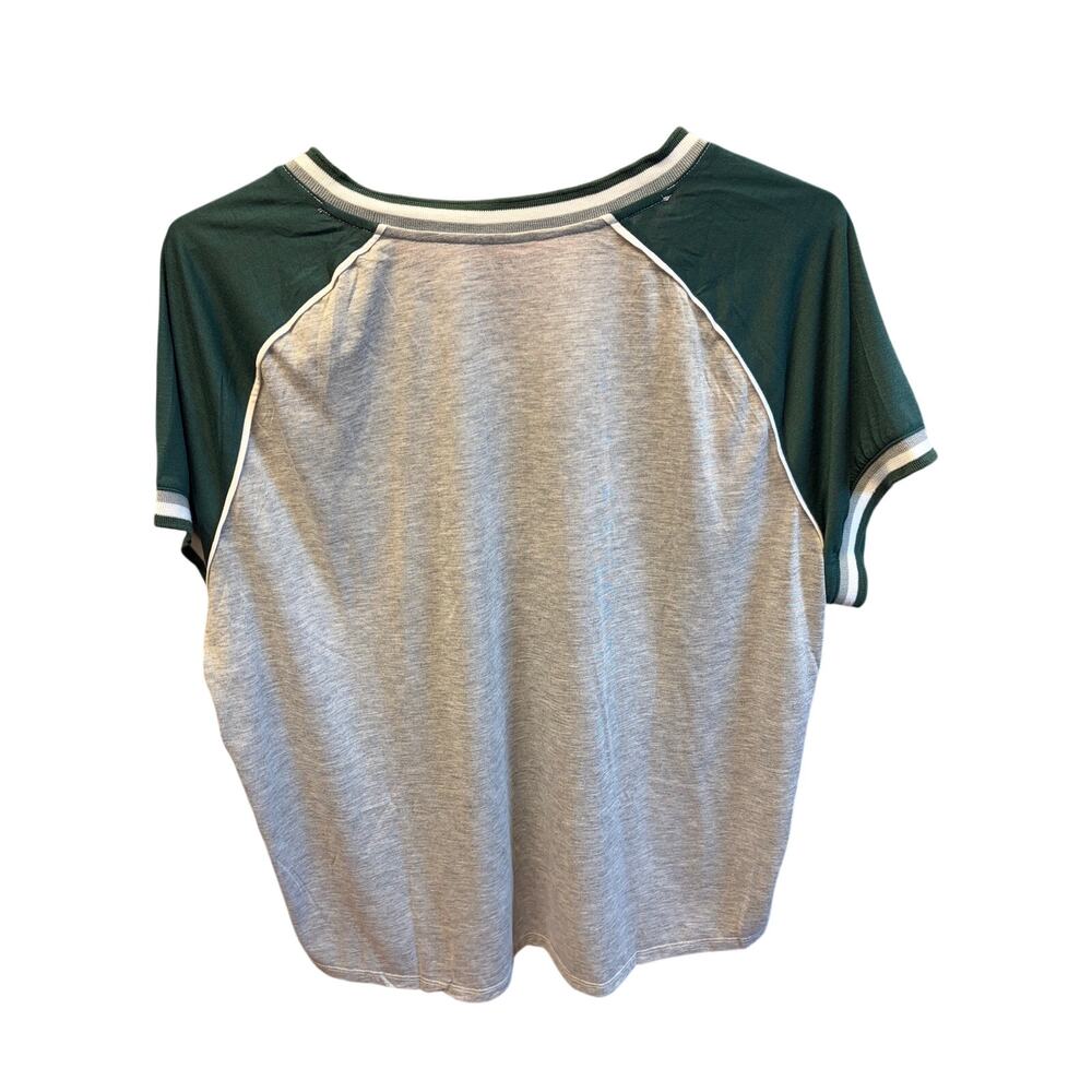 NWT Michigan State Spartans Plus 3X V Neck Game Day Tee Shirt - Picture 4 of 7